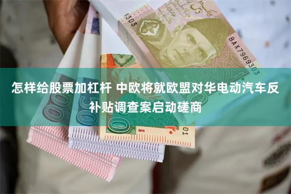 怎样给股票加杠杆 中欧将就欧盟对华电动汽车反补贴调查案启动磋商