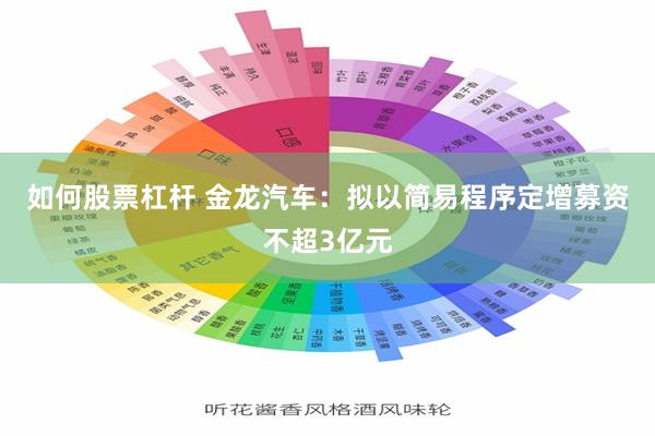 如何股票杠杆 金龙汽车：拟以简易程序定增募资不超3亿元