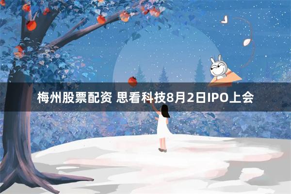 梅州股票配资 思看科技8月2日IPO上会