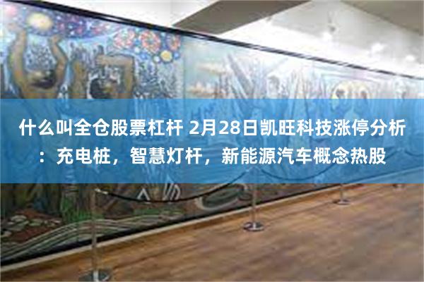 什么叫全仓股票杠杆 2月28日凯旺科技涨停分析：充电桩，智慧灯杆，新能源汽车概念热股